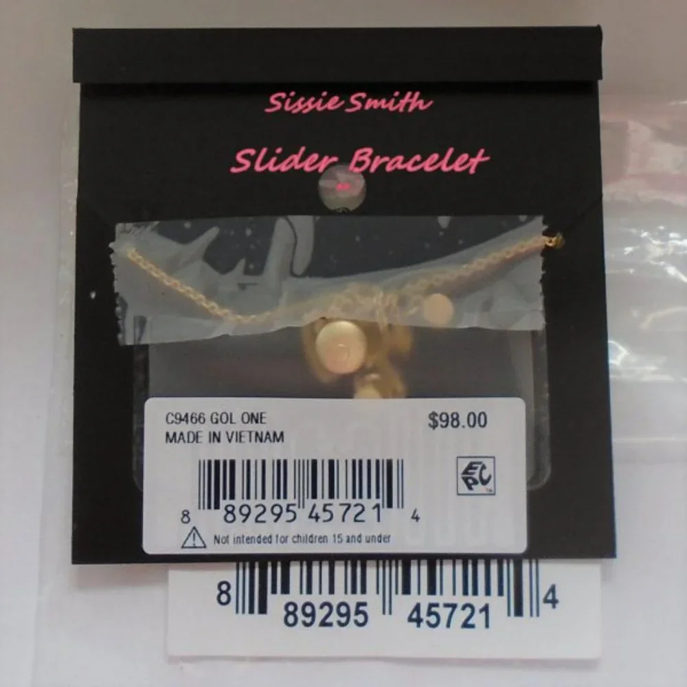 NWT Coach Signature Script Slider Bracelet - Picture 5 of 5